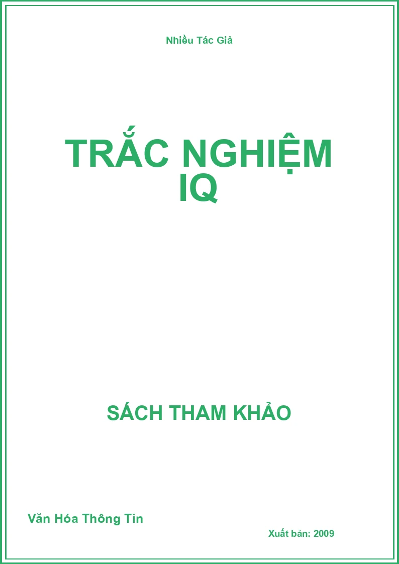 Trắc nghiệm IQ