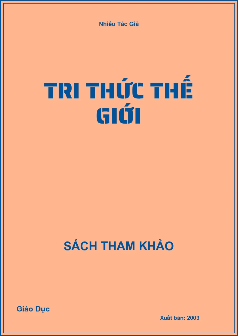 Tri thức thế giới