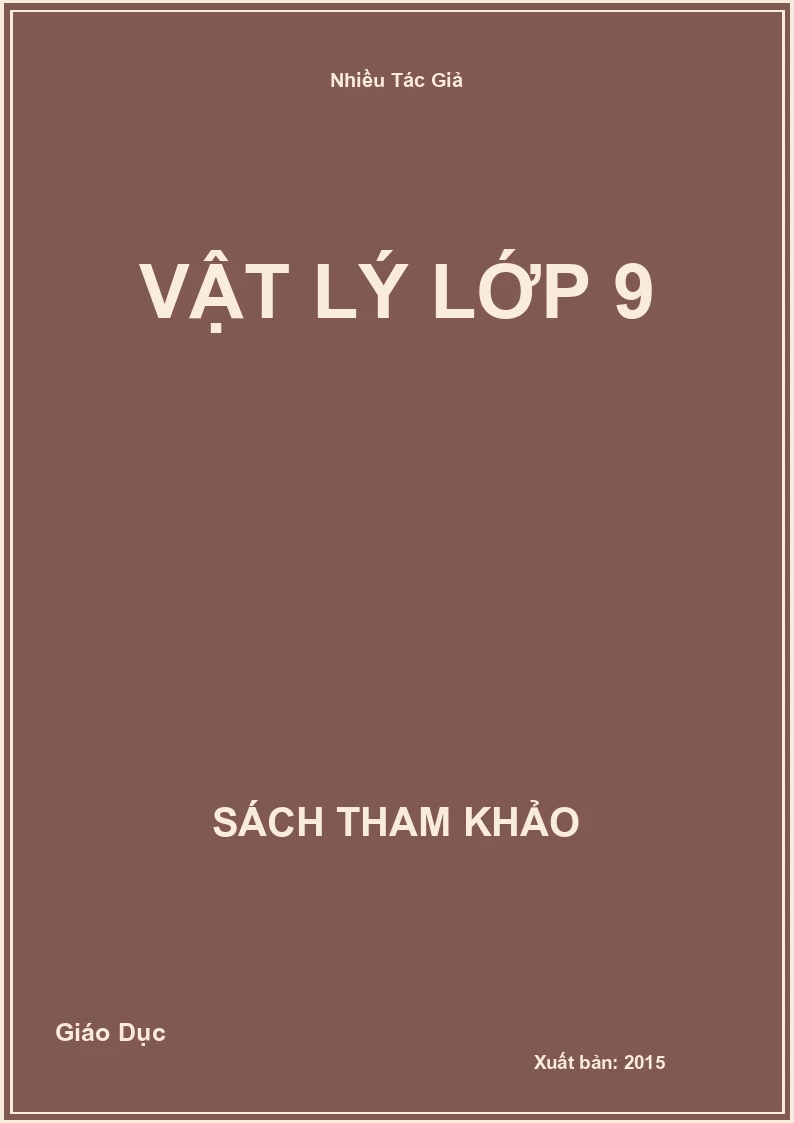 Vật lý lớp 9