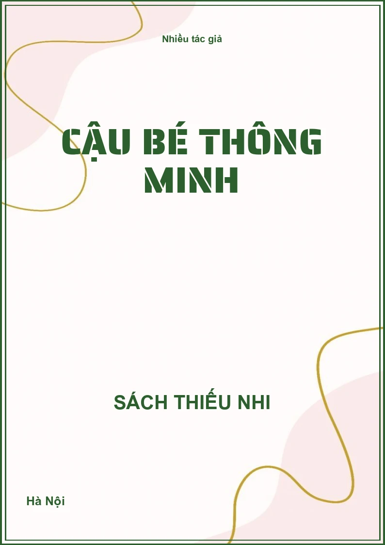 Cậu bé thông minh