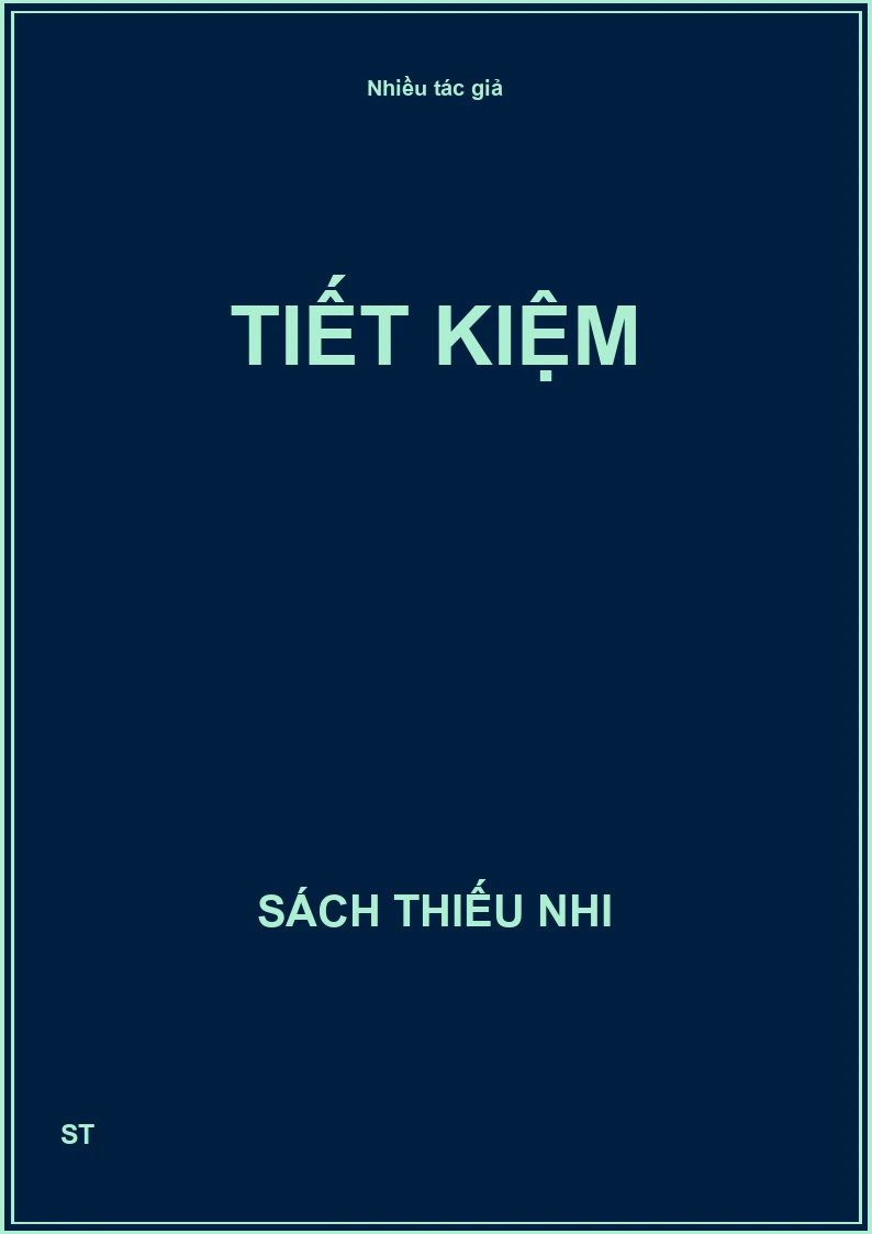 Tiết kiệm