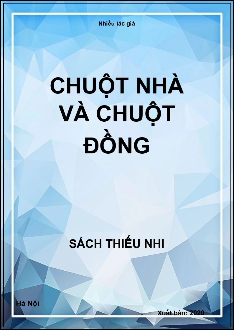Chuột nhà và chuột đồng