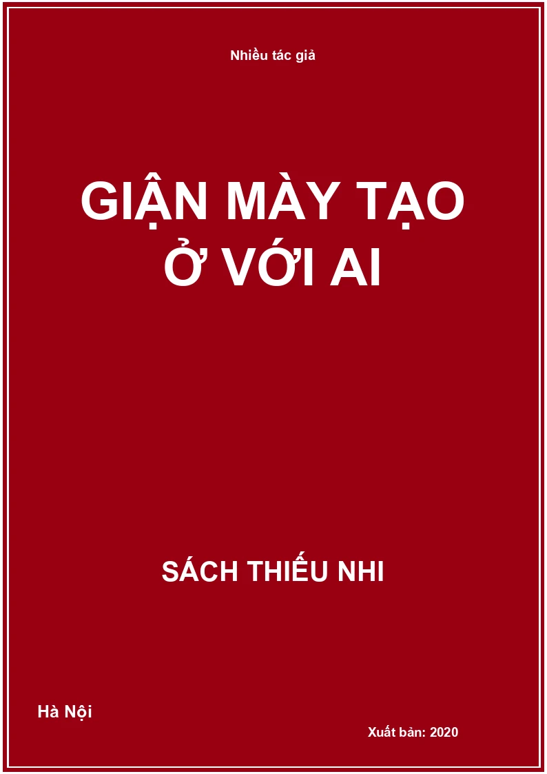 Giận mày tạo ở với ai