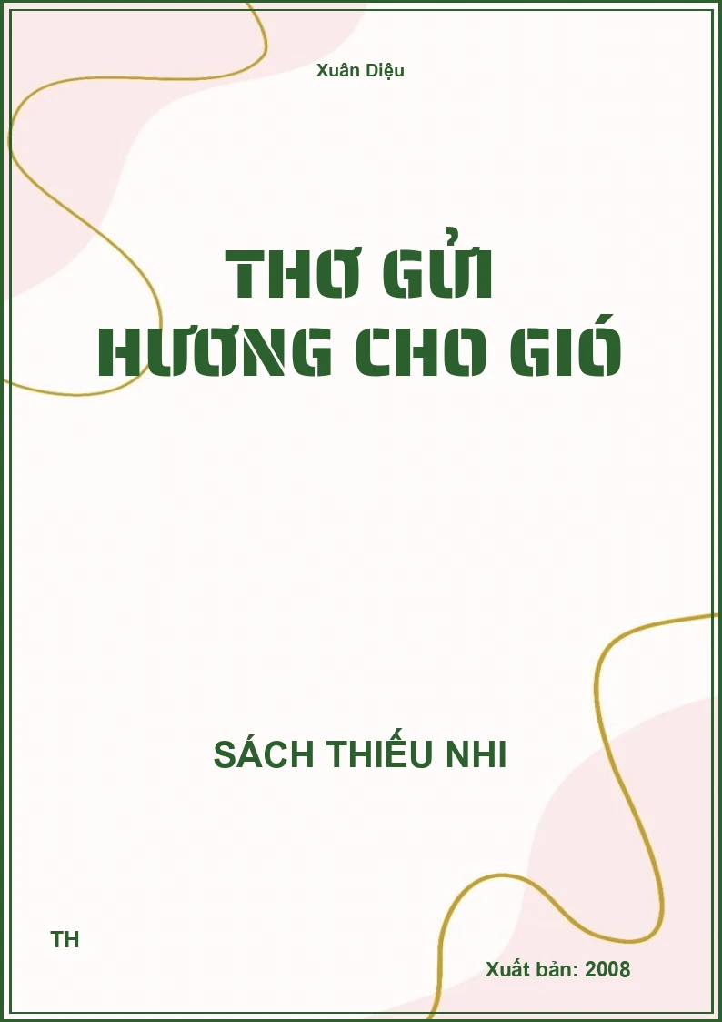 Thơ gửi hương cho gió