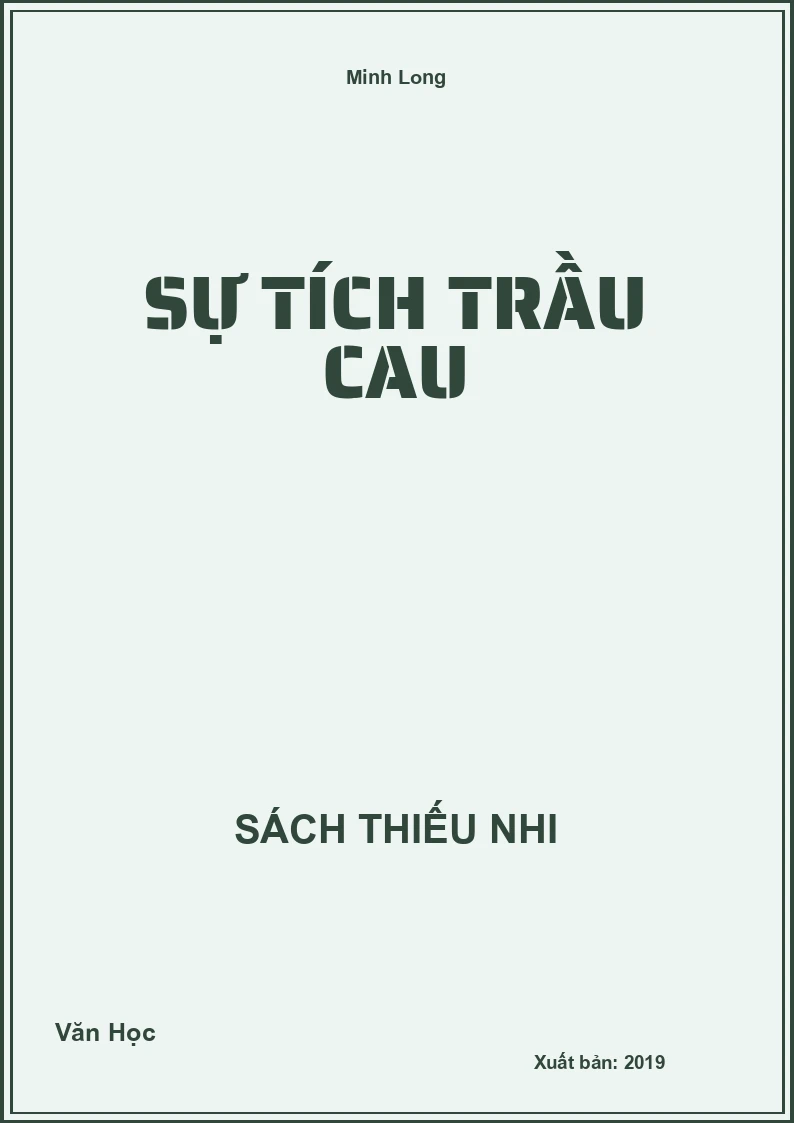 Sự tích trầu cau