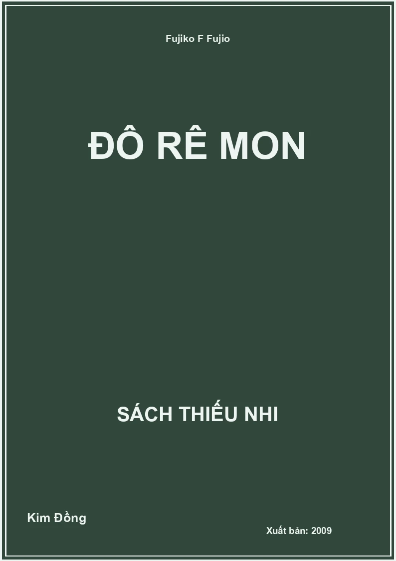 Đô rê mon