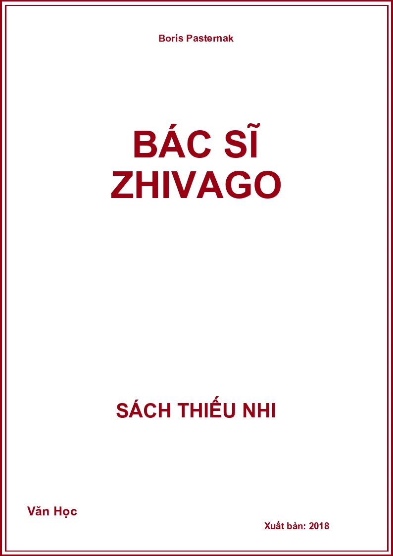Bác sĩ zhivago