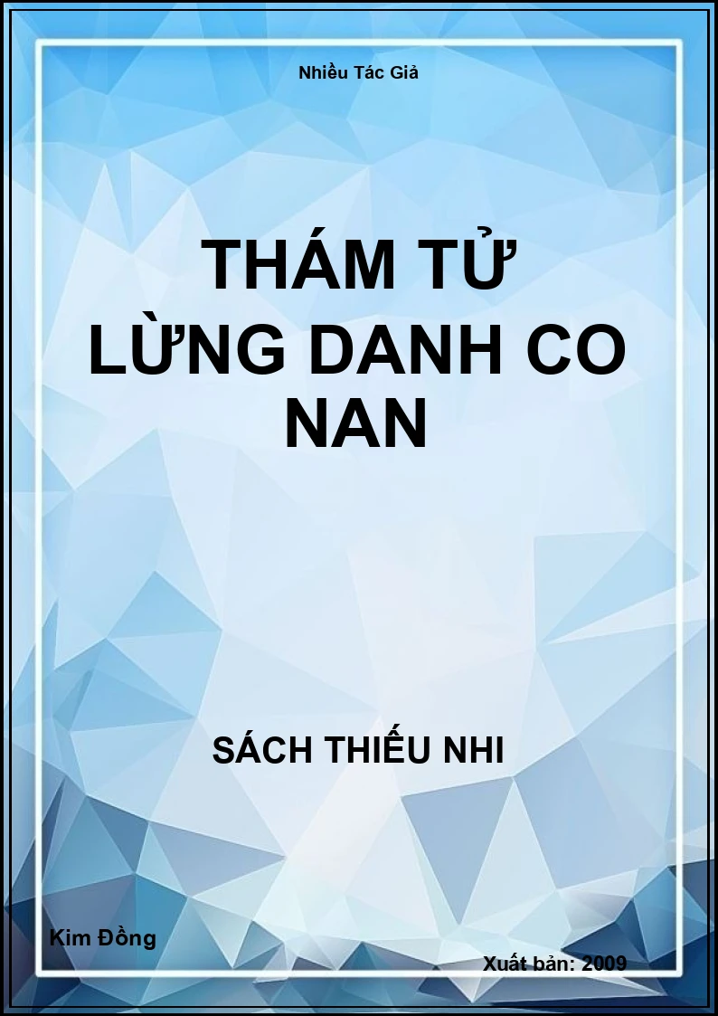 Thám tử lừng danh Co Nan