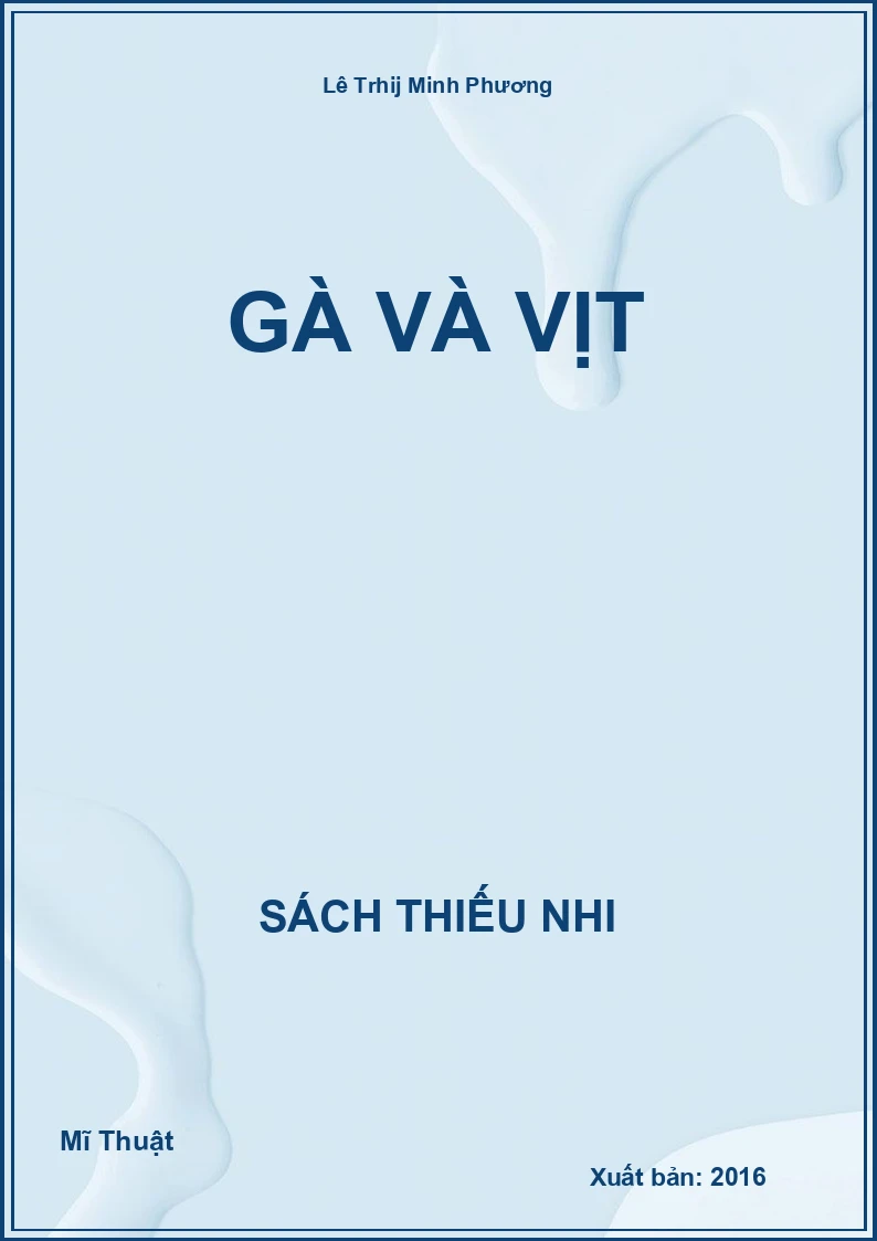 Gà và vịt