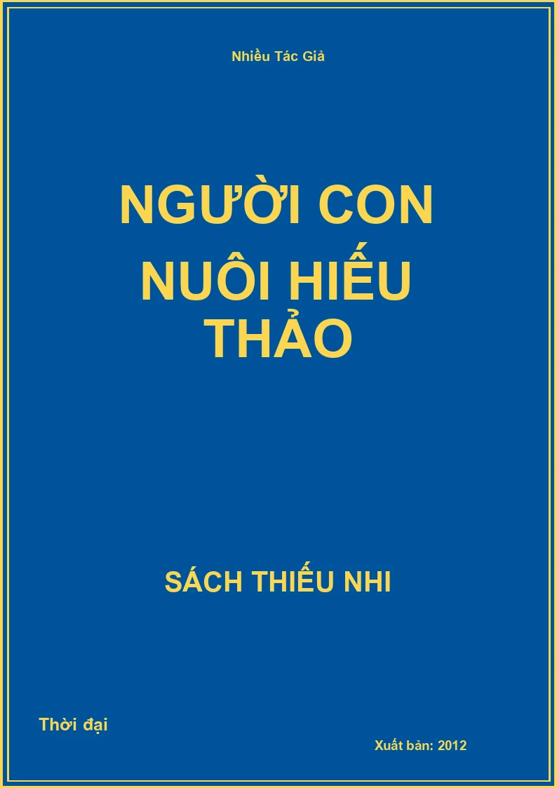 Người con nuôi hiếu thảo