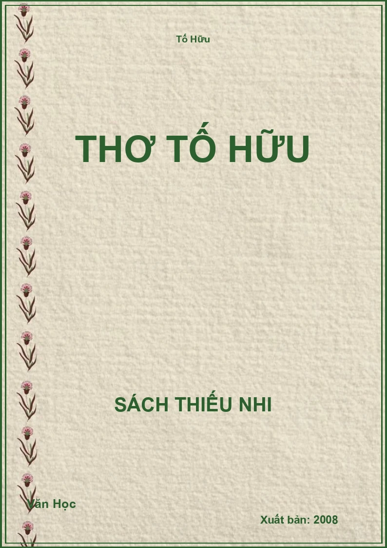 Thơ Tố Hữu