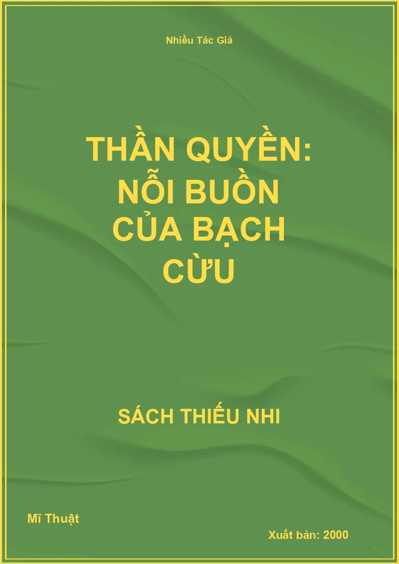 Thần quyền: nỗi buồn của bạch cừu