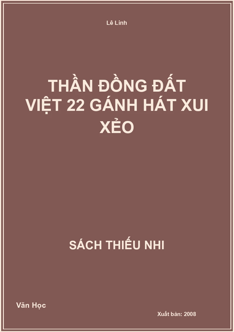 Thần đồng đất Việt 22 gánh hát xui xẻo