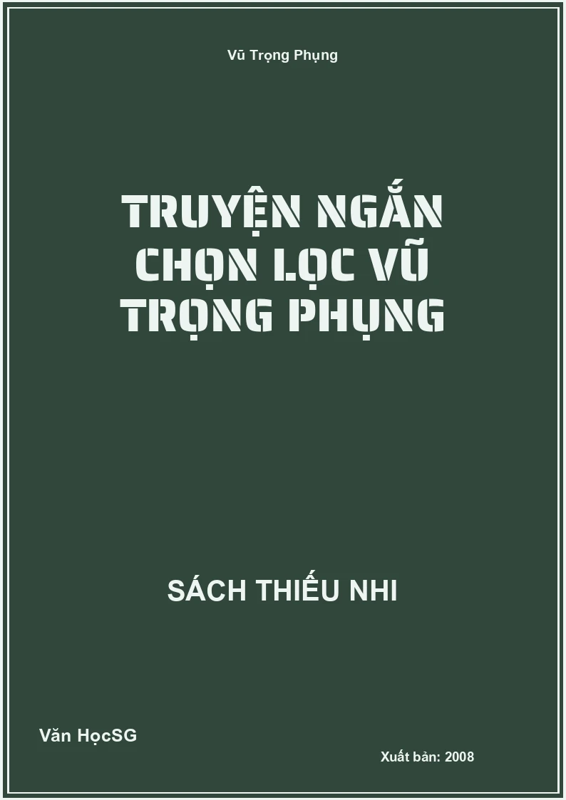 Truyện ngắn chọn lọc Vũ Trọng Phụng