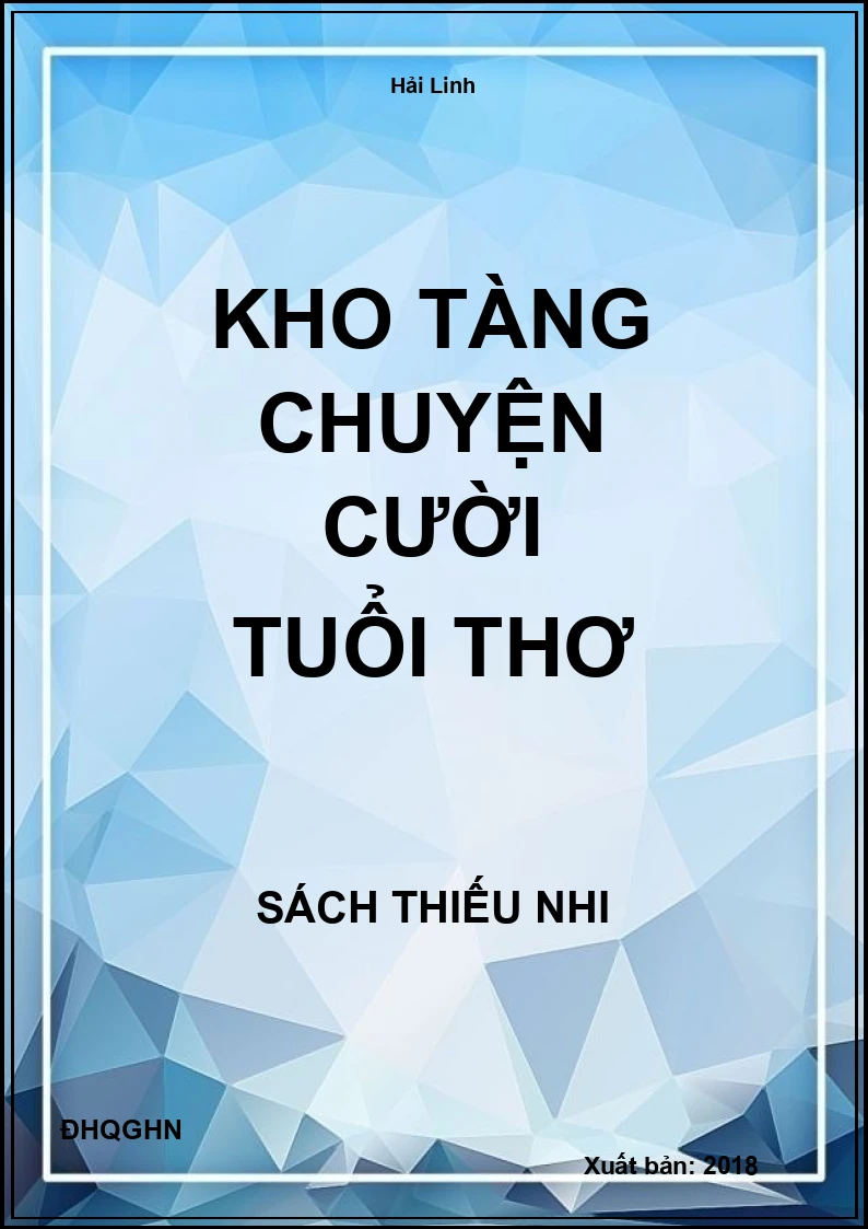 Kho tàng chuyện cười tuổi thơ