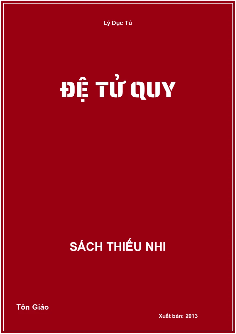 Đệ tử quy