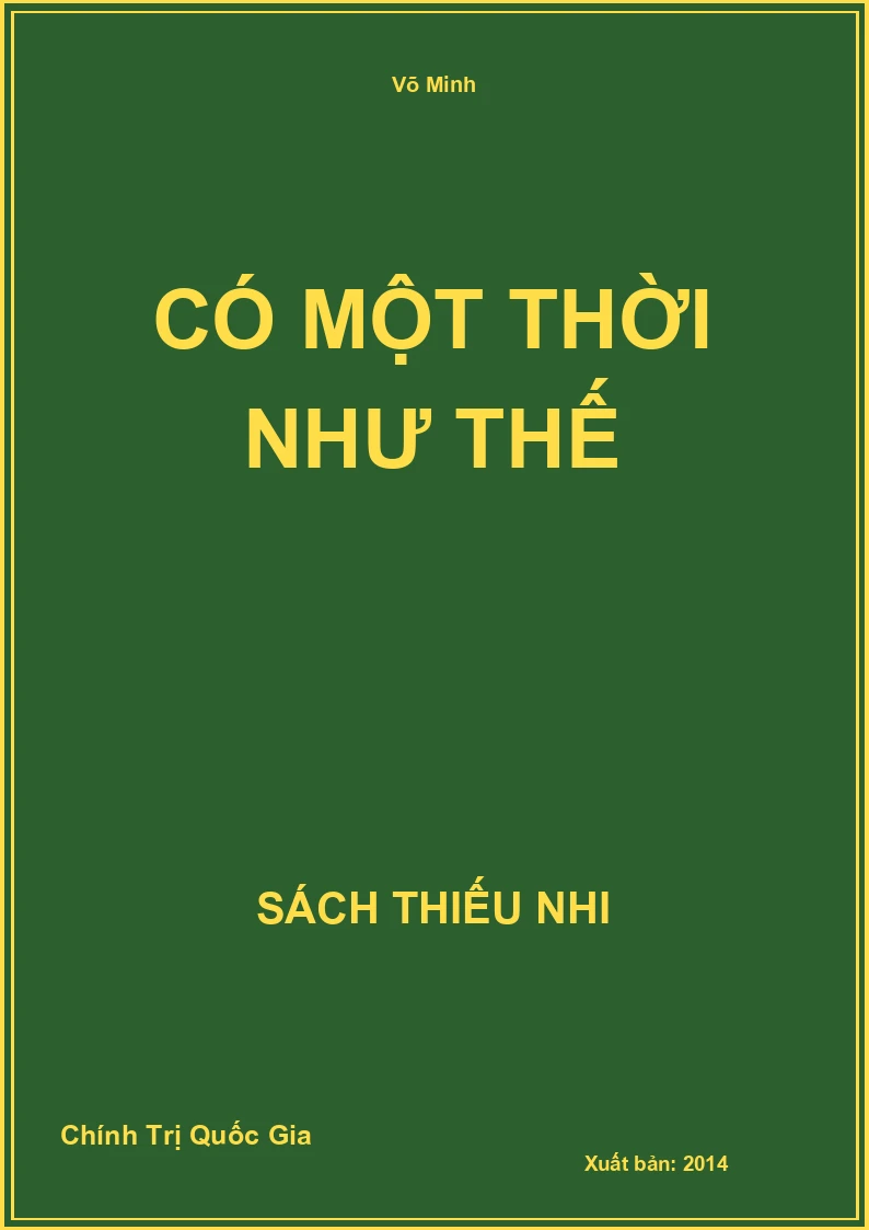 Có một thời như thế