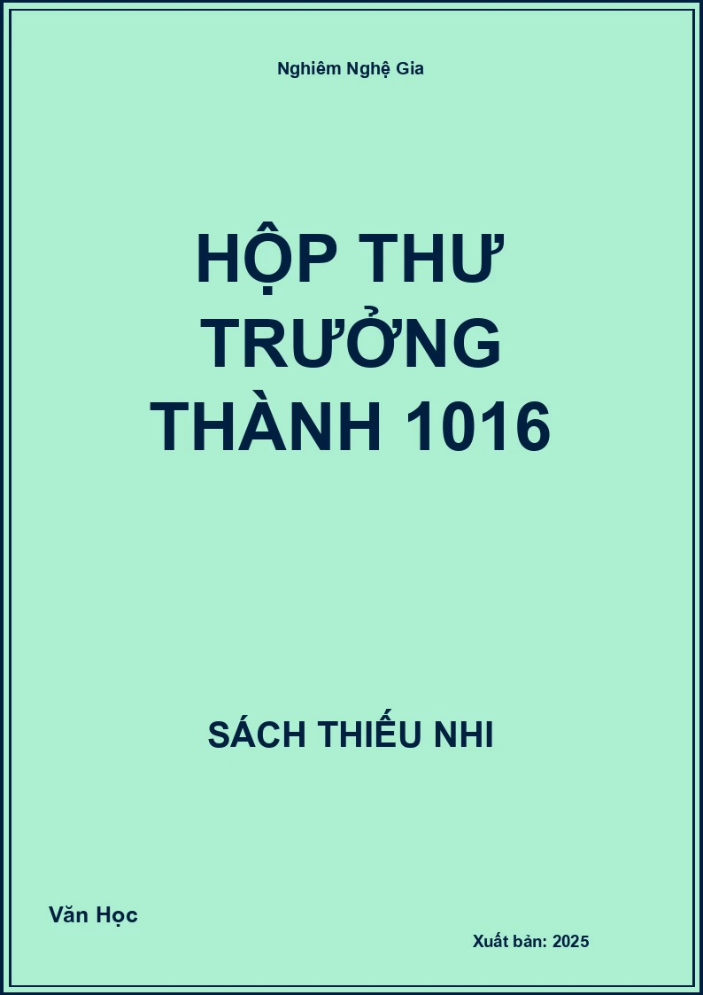 Hộp thư trưởng thành 1016