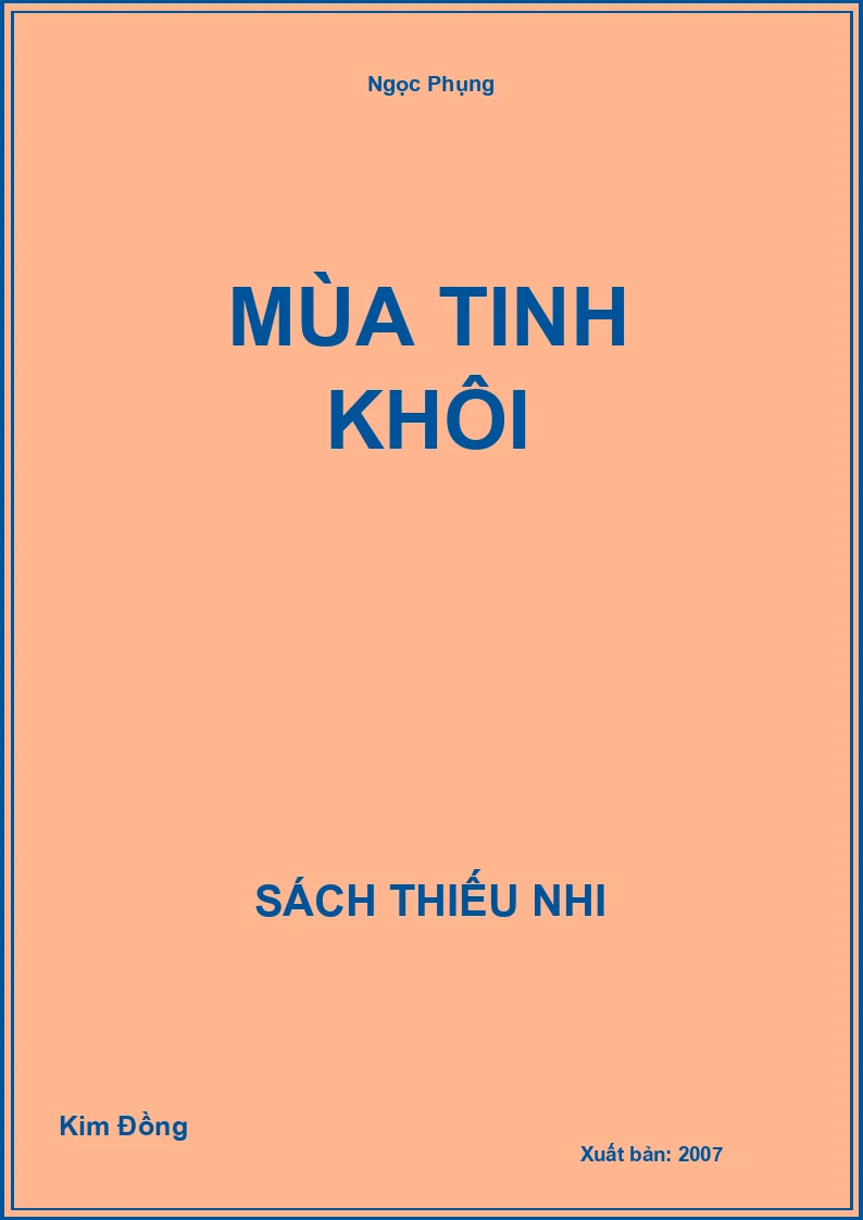 Mùa tinh khôi