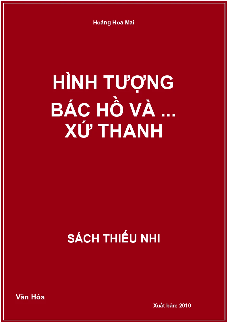 Hình tượng Bác Hồ và ... xứ Thanh