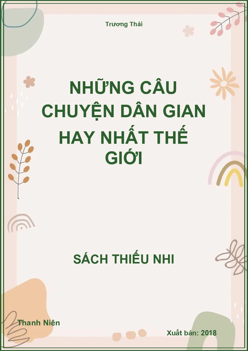Những câu chuyện dân gian hay nhất thế giới