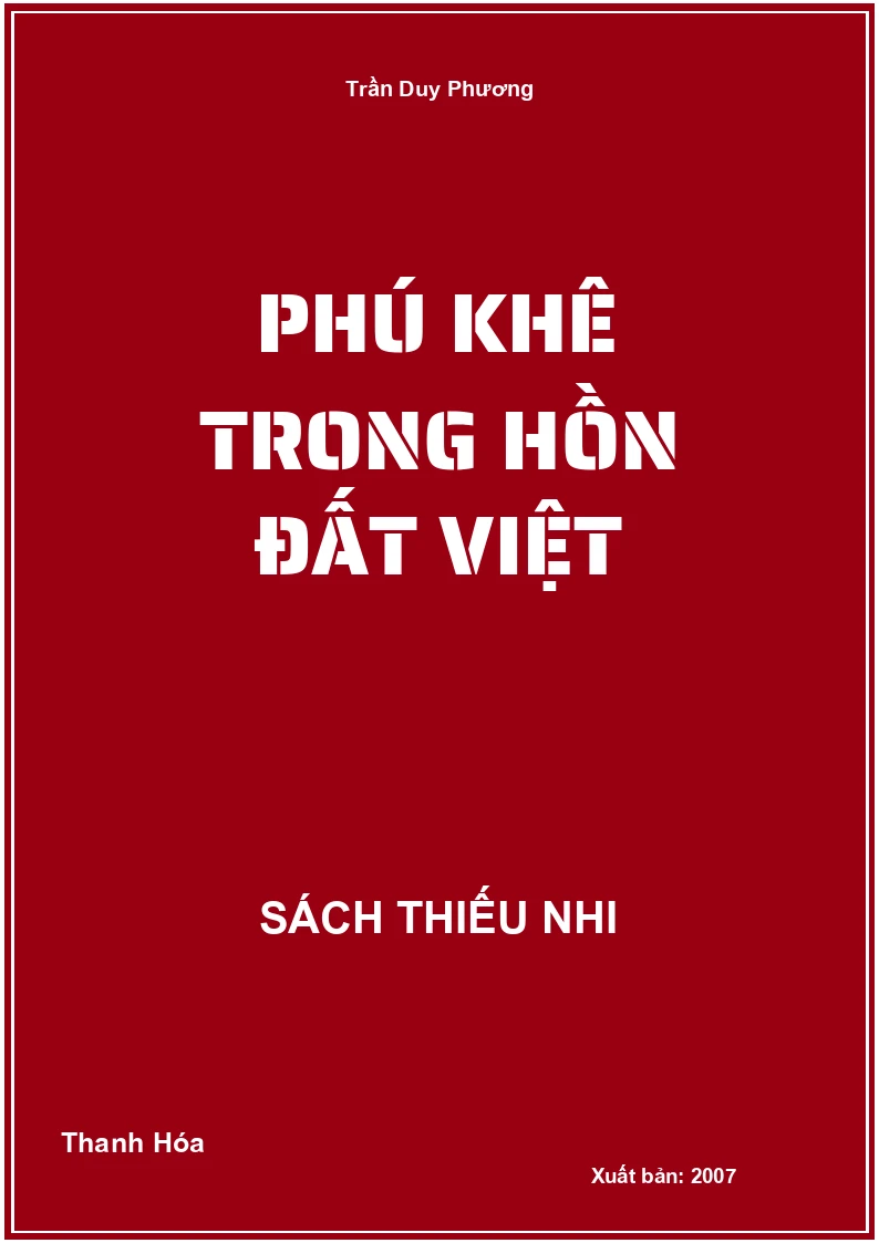 Phú khê trong hồn đất Việt