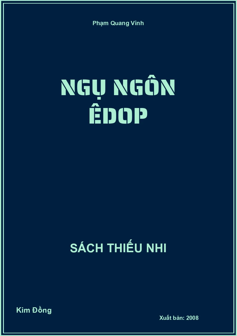 Ngụ ngôn Êdop