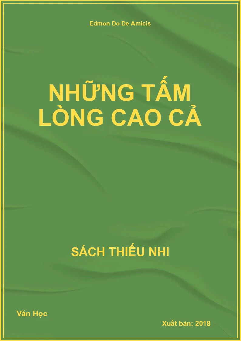 Những tấm lòng cao cả