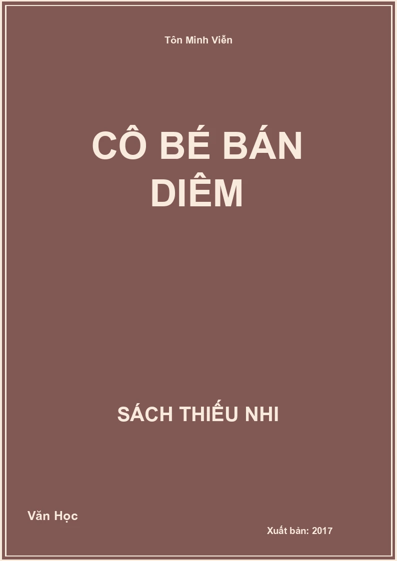 Cô bé bán diêm
