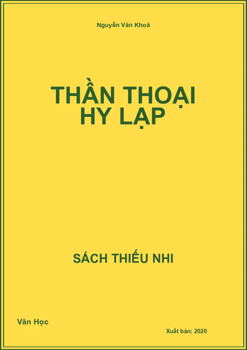 Thần thoại Hy Lạp