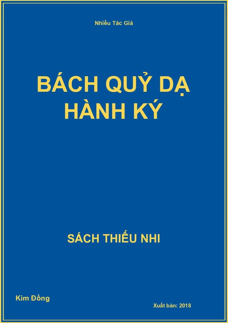 Bách quỷ dạ hành ký