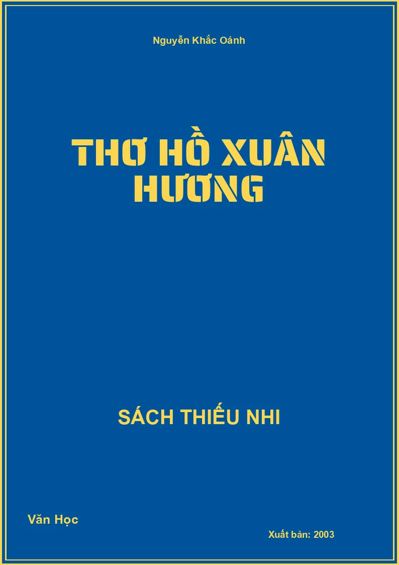 Thơ Hồ Xuân Hương