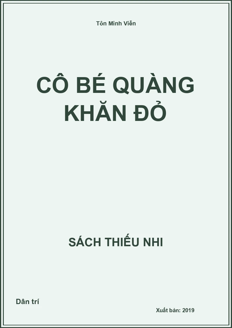 Cô bé quàng khăn đỏ