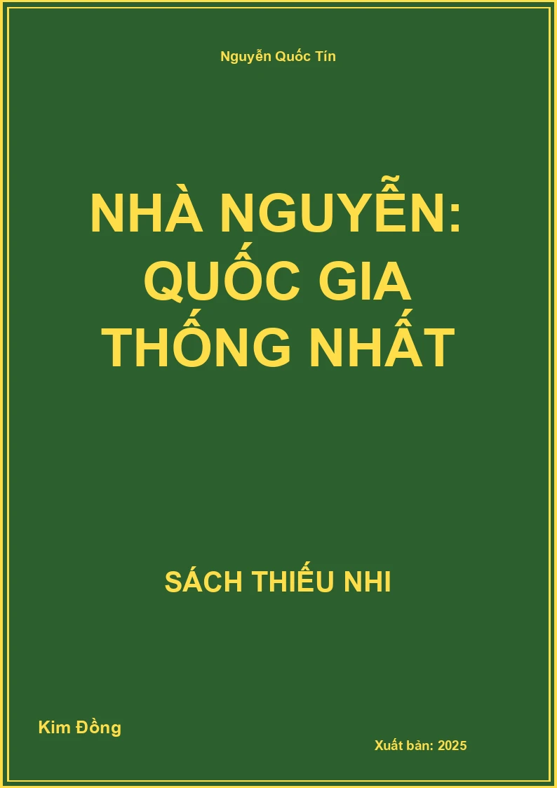 Nhà Nguyễn: Quốc gia thống nhất