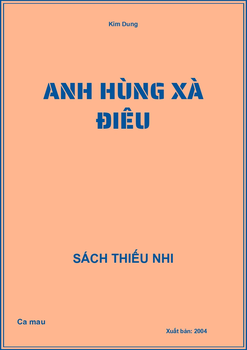 Anh hùng xà điêu