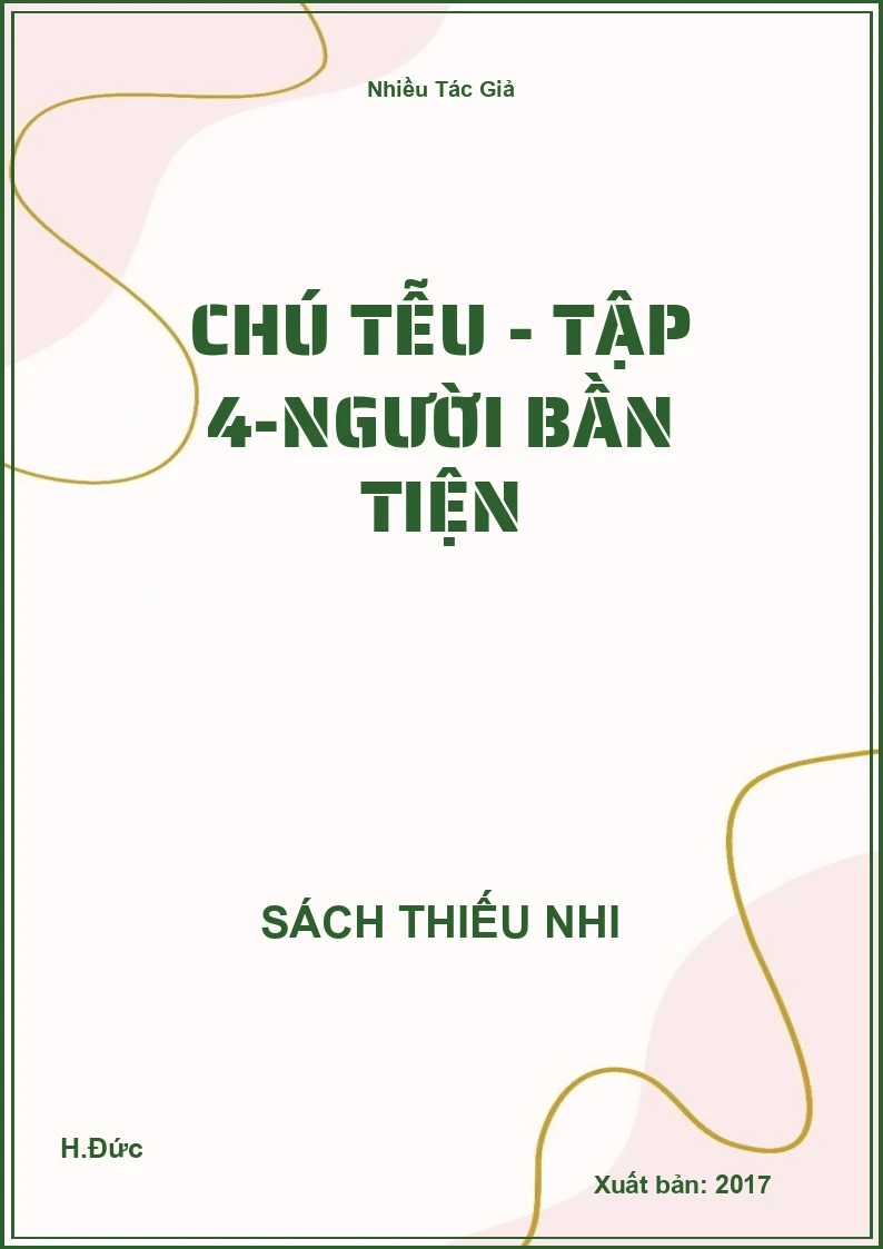 Chú tễu - Tập 4-Người bần tiện
