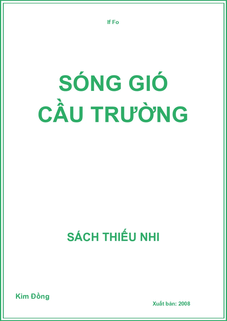 Sóng gió cầu trường
