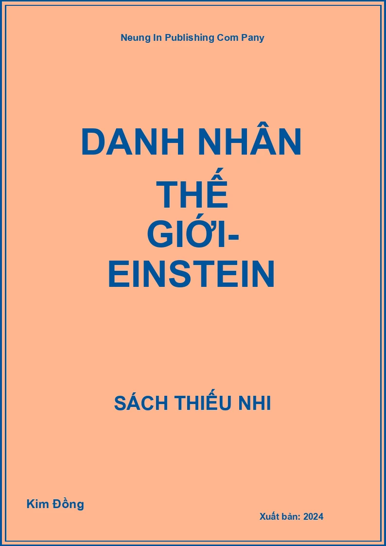 Danh nhân thế giới- Einstein