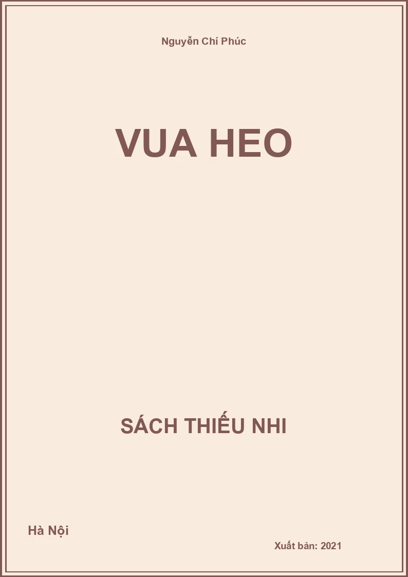 Vua heo