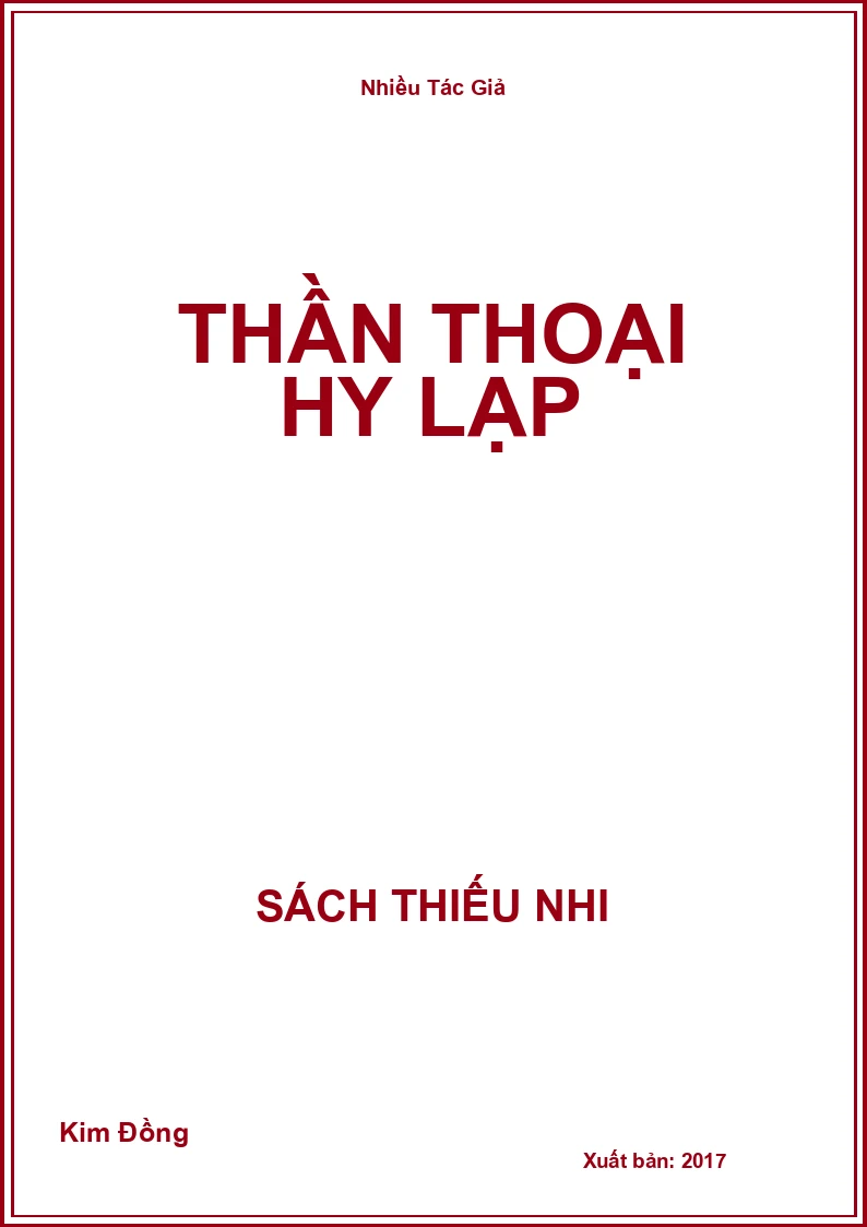 Thần thoại Hy Lạp