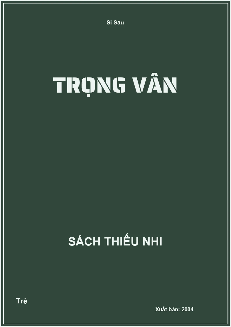 Trọng vân