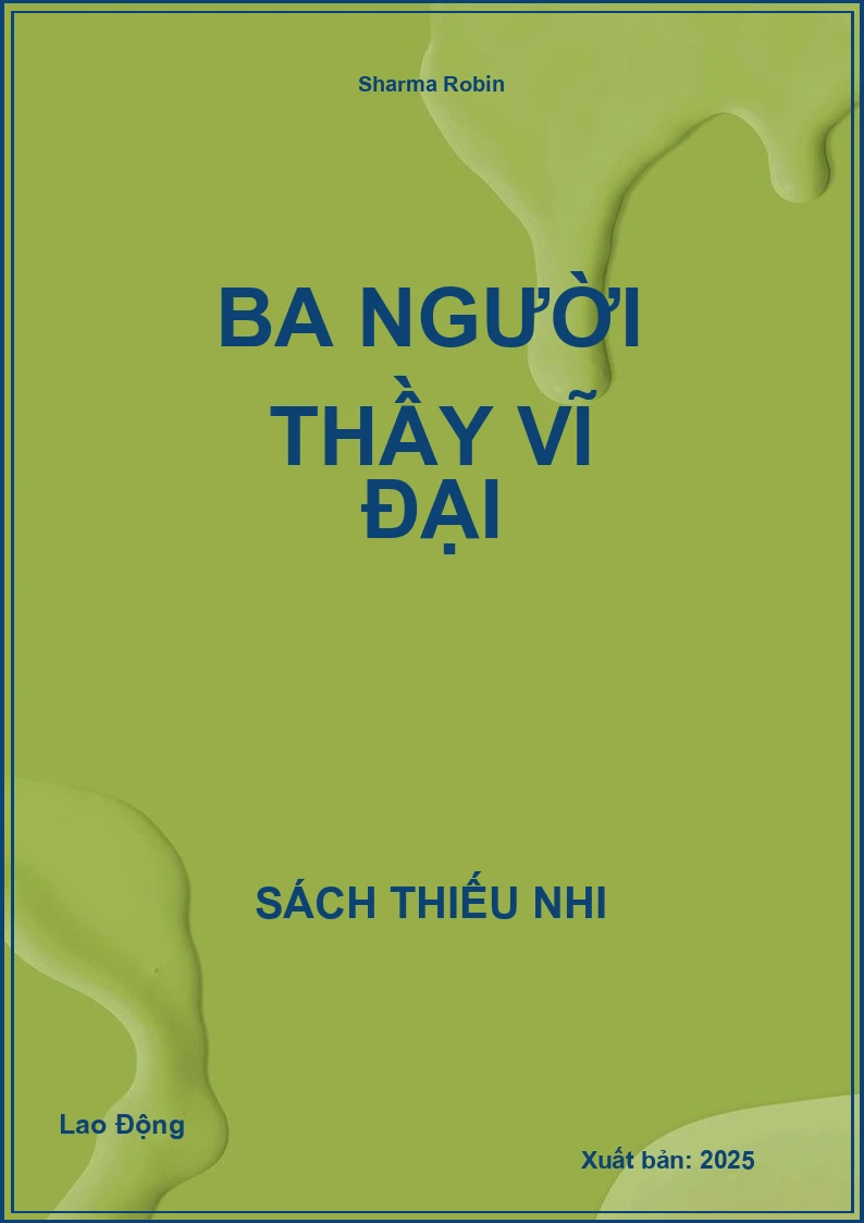 Ba người thầy vĩ đại