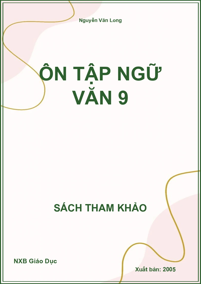 Ôn tập Ngữ Văn 9