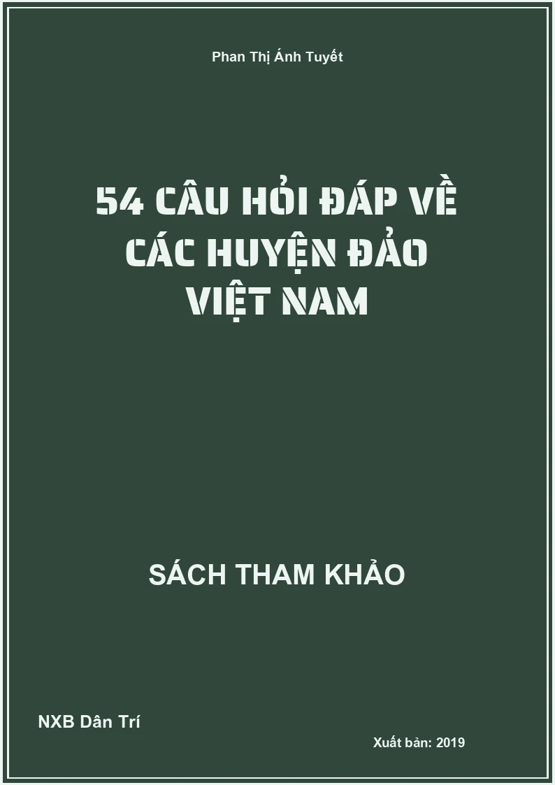 54 câu hỏi đáp về các huyện đảo Việt Nam
