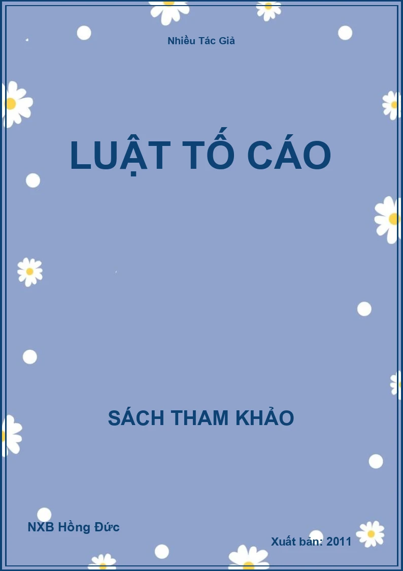 Luật tố cáo