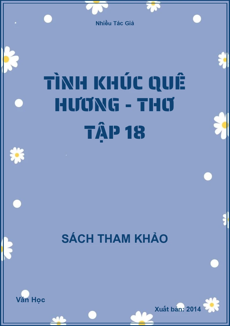 Tình khúc quê hương - Thơ tập 18