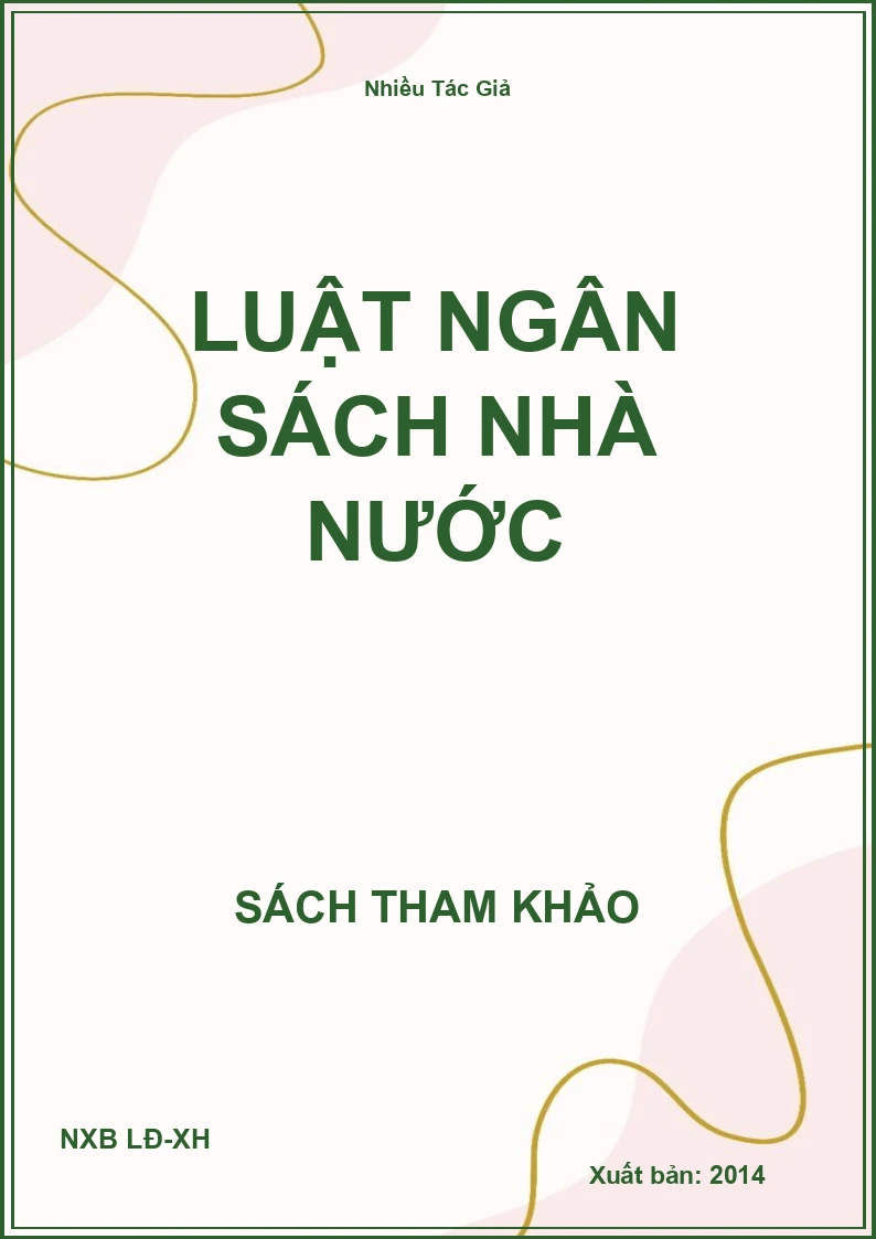 Luật ngân sách nhà nước