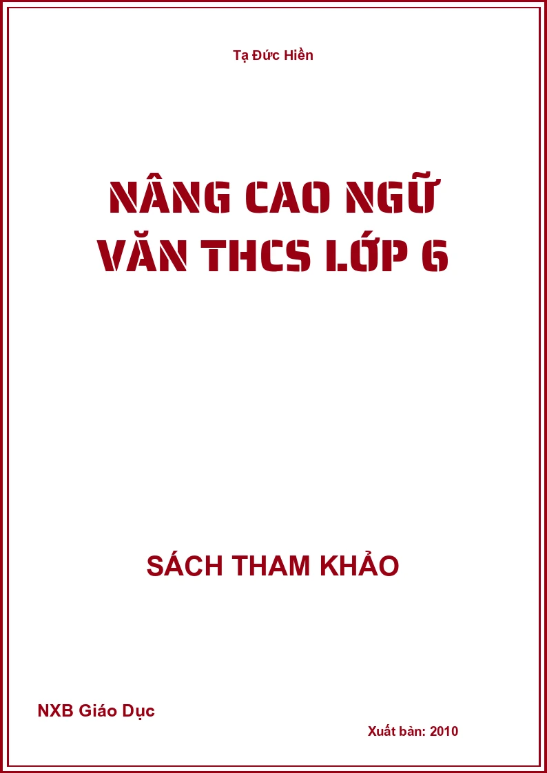 Nâng cao Ngữ Văn THCS lớp 6