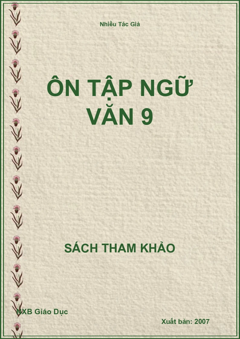 Ôn tập Ngữ Văn 9