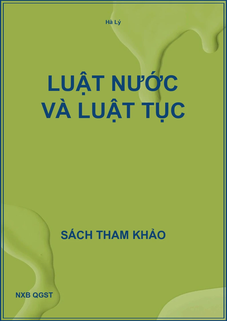 Luật nước và luật tục